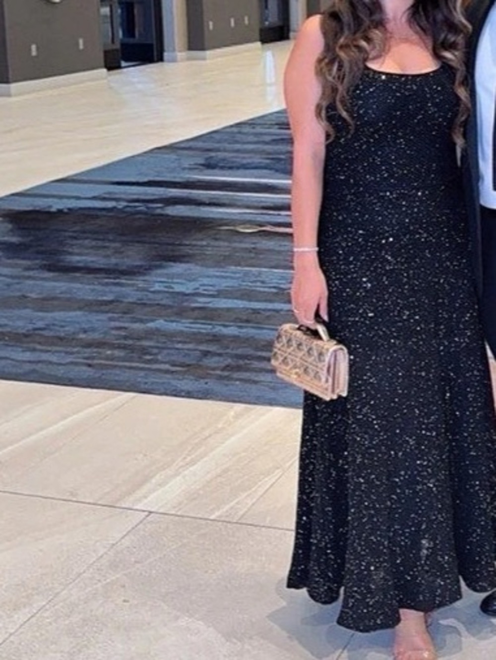 Women's Black Maxi Dress Like New